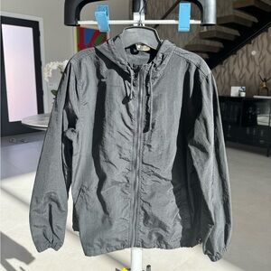 Women Black Windbreaker Jacket